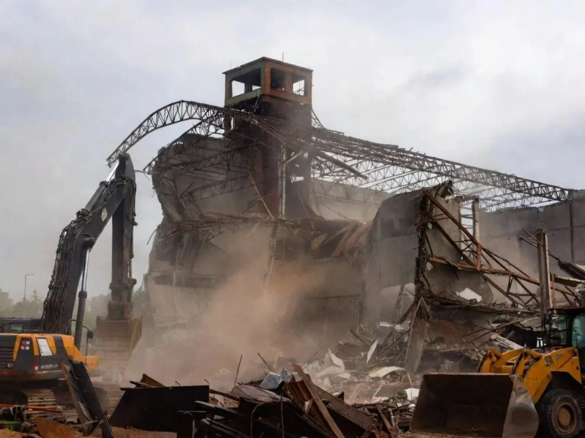 Demolition in Oakland, CA